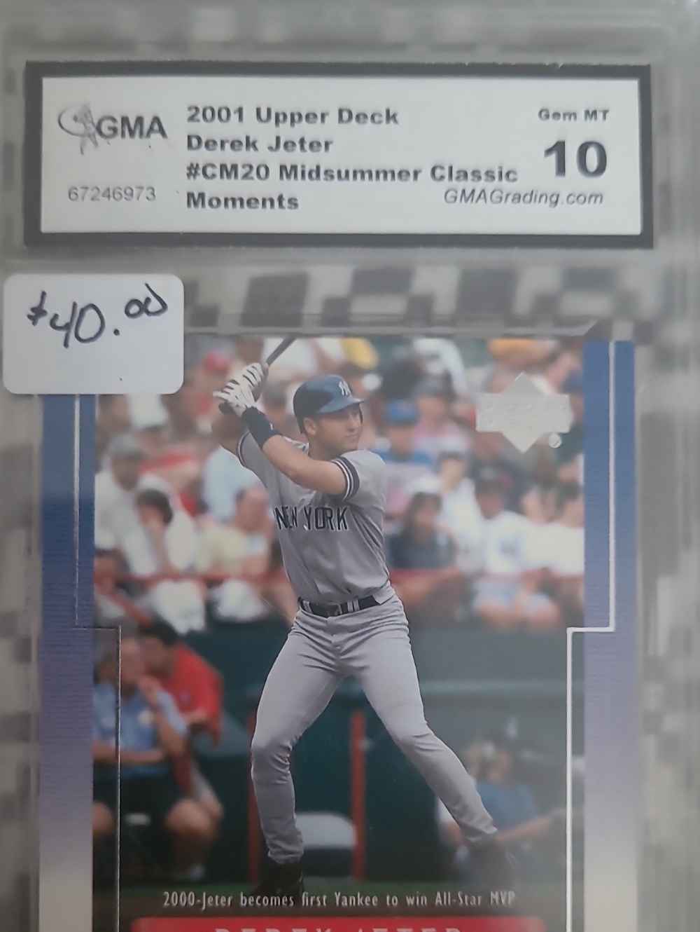 2001 Upper Deck Derek Jeter
